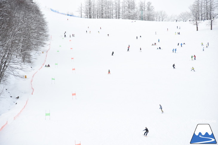 北海道十勝・めむろ新嵐山スキーリゾート メムロスキー場 お正月で賑わうゲレンデ☆